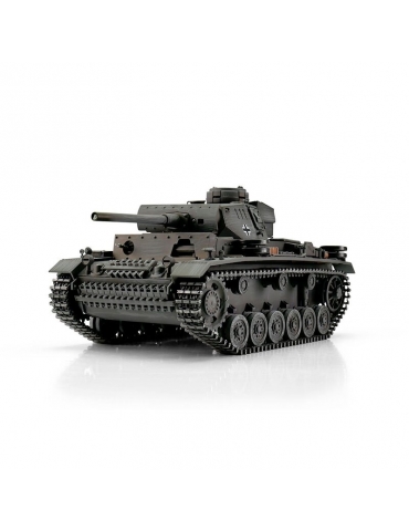 RC Tankas PzKpfw III Ausf. L Grey BB