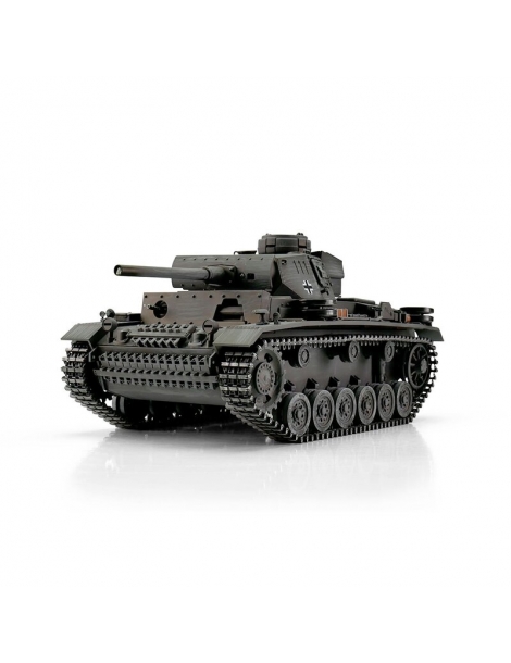 RC Tankas PzKpfw III Ausf. L Grey IR