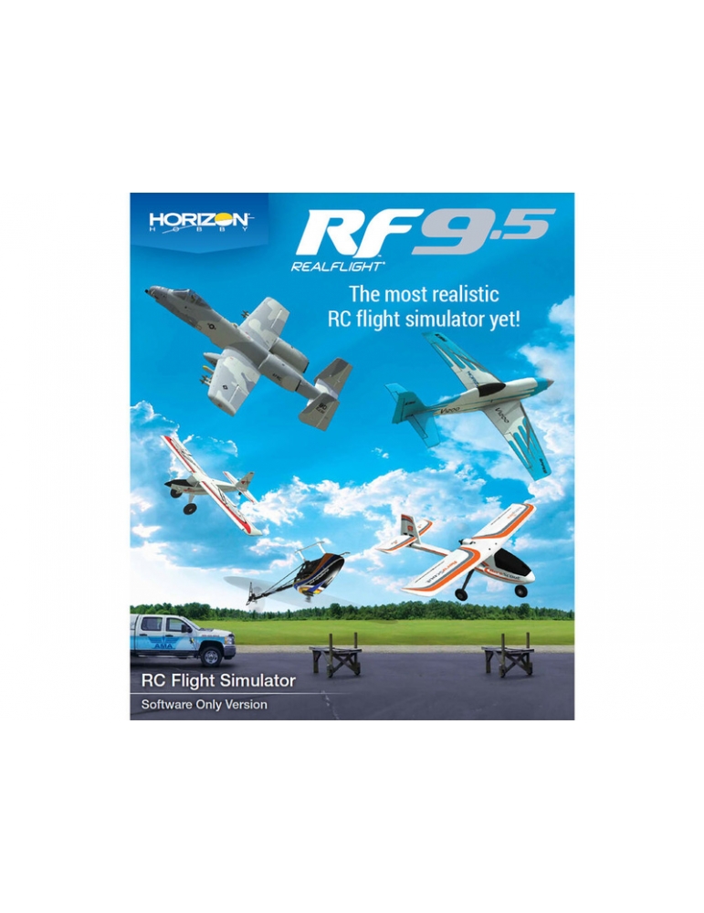 Simuliatorius RealFlight 9.5 (Programinė Įranga) Simuliatorius RealFlight 9.5 (Programinė Įranga)