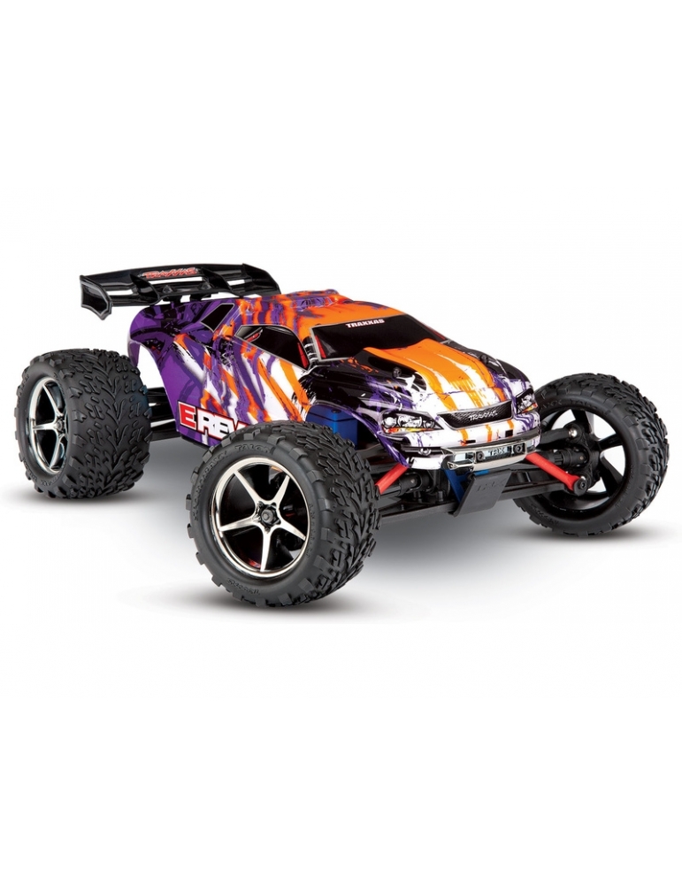 Traxxas E-Revo 1/16 VXL 4WD (Oranžinė)