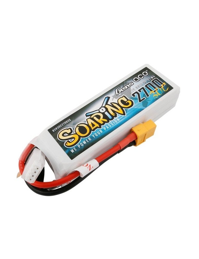 Akumuliatorius Gens Ace 2700mAh 11.1V 30C Lipo Akumuliatorius Gens Ace 2700mAh 11.1V 30C Lipo