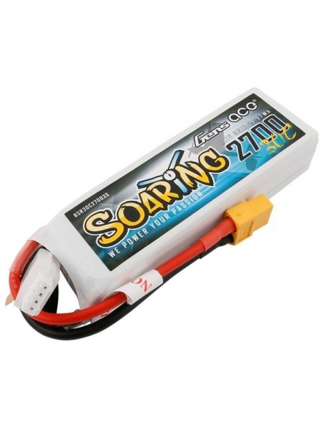 Akumuliatorius Gens Ace 2700mAh 11.1V 30C Lipo