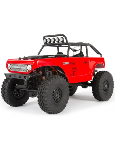 Axial 1/10 SCX24 Deadbolt 4WD RTR (raudona)