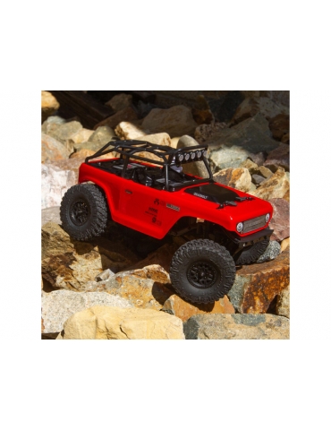 Axial 1/10 SCX24 Deadbolt 4WD RTR (raudona)