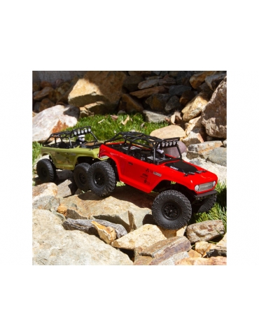 Axial 1/10 SCX24 Deadbolt 4WD RTR (raudona)