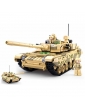Konstruktorius Main Battle Tankas 2in1