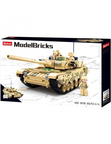 Konstruktorius Main Battle Tankas 2in1
