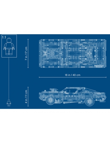 LEGO Technic - Dom's Dodge Charger