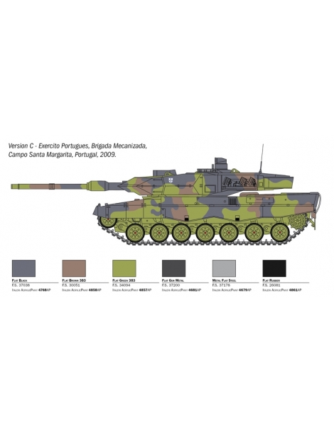 Italeri 6567 Leopard 2A6