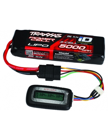 Traxxas LiPo cell voltage checker ( reikalingas 2938X adapteris)