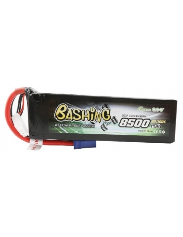 Akumuliatorius LiPo Gens Ace Bashing 8500mAh 11.1V 50/100C EC5