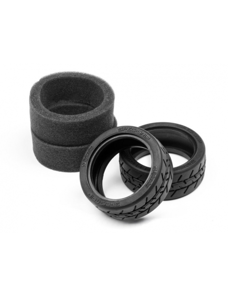 Padangos 113717 - Spec-Grip Tire 26mm (K Compound/2PCS)