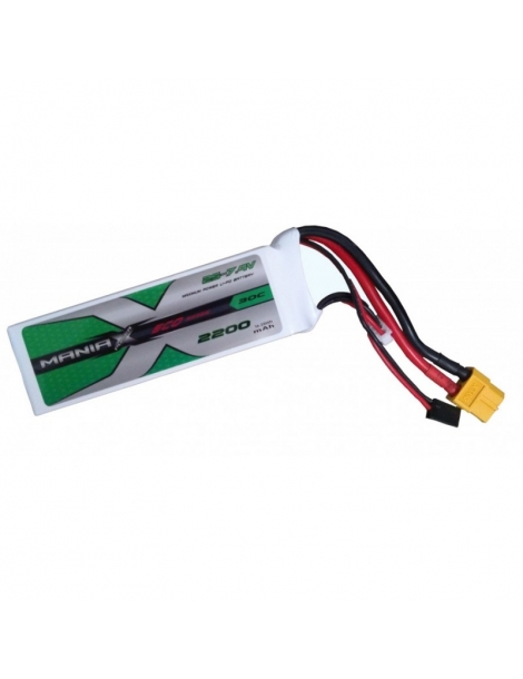 Akumuliatorius 2200mAh 7.4V 30C ManiaX - for transmitters