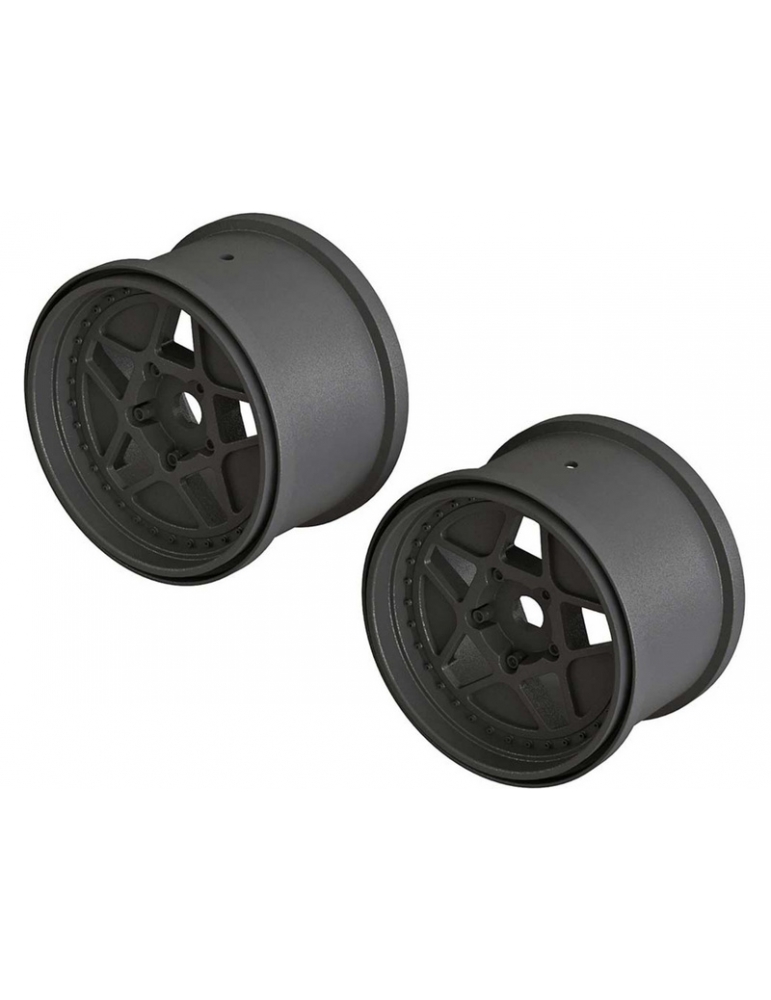 Ratlankiai Arrma MT 3.8" 17mm HEX (Black/2) AR510113