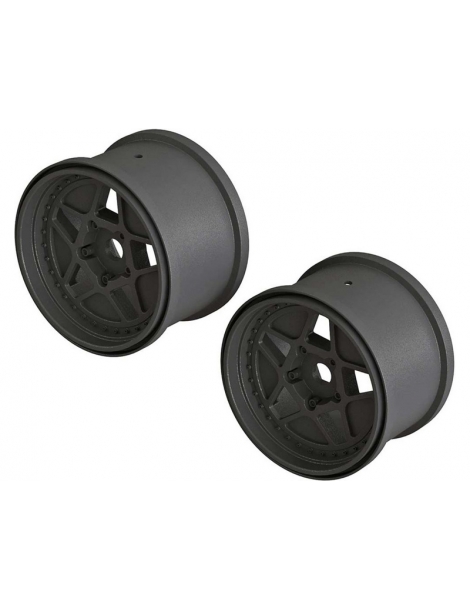 Ratlankiai Arrma MT 3.8" 17mm HEX (Black/2) AR510113