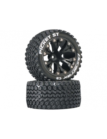 Duratrax Wheels 2.8" H12x17mm Picket ST C2 (2)