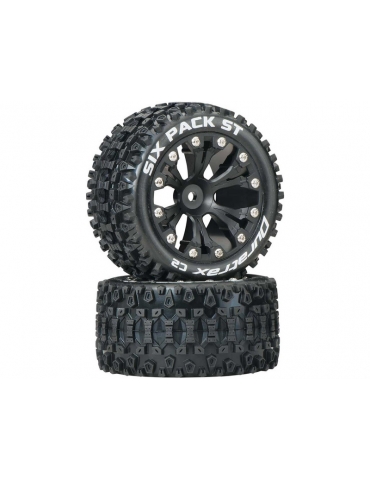 Duratrax Wheels 2.8" H12x28mm Six Pack ST C2 (2)