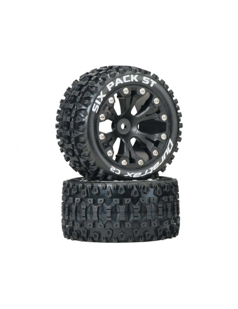 Duratrax Wheels 2.8" H12x28mm Six Pack ST C2 (2)