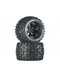 Duratrax Wheels 3.8" H17x34mm Lockup MT C1 (2)