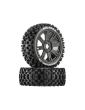 Duratrax Wheels 3.2" Buggy H17x34mm Six Pack C2 (2)