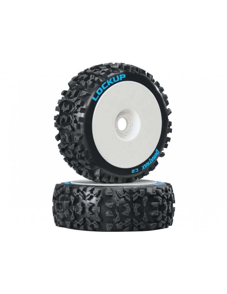 Duratrax Wheels 3.2" Buggy H17x34mm Lockup C2 (2)