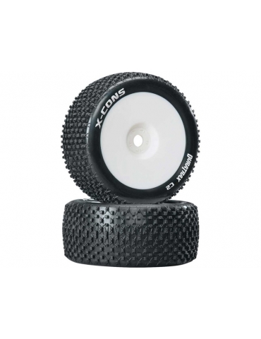 Duratrax Wheels 3.9" Truggy H17x44mm X-Cons C2 (2)
