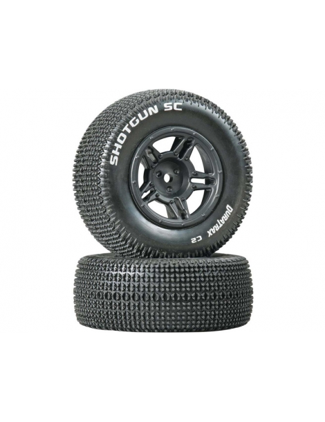 Duratrax Wheels 3.2/2.4" Slash H12x24mm Shotgun SC C2 (2)