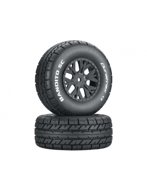 Duratrax Wheels 3.2/2.4" SC10 4x4 H12x32mm Bandito SC C2 (2)