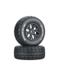 Duratrax Wheels 3.2/2.4" SC10 4x4 H12x32mm Bandito SC C2 (2)