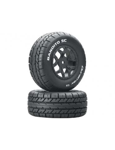 Duratrax Wheels 3.2/2.4" SCTE 4x4 H12x32mm Bandito SC C2 (2)