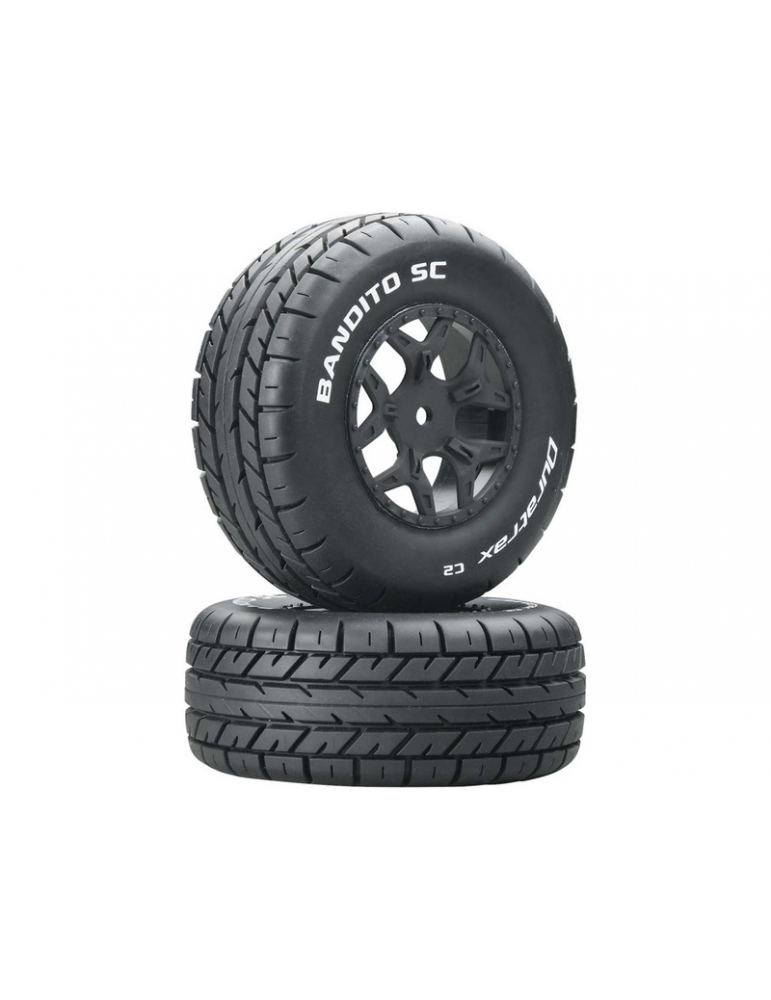 Duratrax Wheels 3.2/2.4" SCTE 4x4 H12x32mm Bandito SC C2 (2)