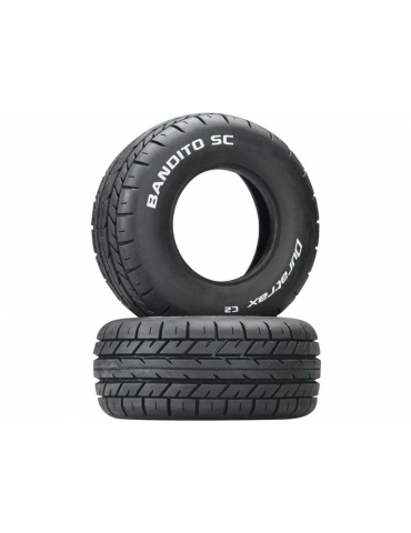 Duratrax Tires 3.2/2.4" Bandito SC C2 (2)