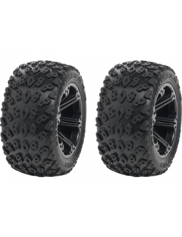 Medial Pro Wheel 2.8" Addict B11/17mm, Tire Dirt Crusher (p r)