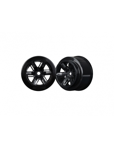 Traxxas Wheels 4.3/5.7", X-Maxx, black (pora)