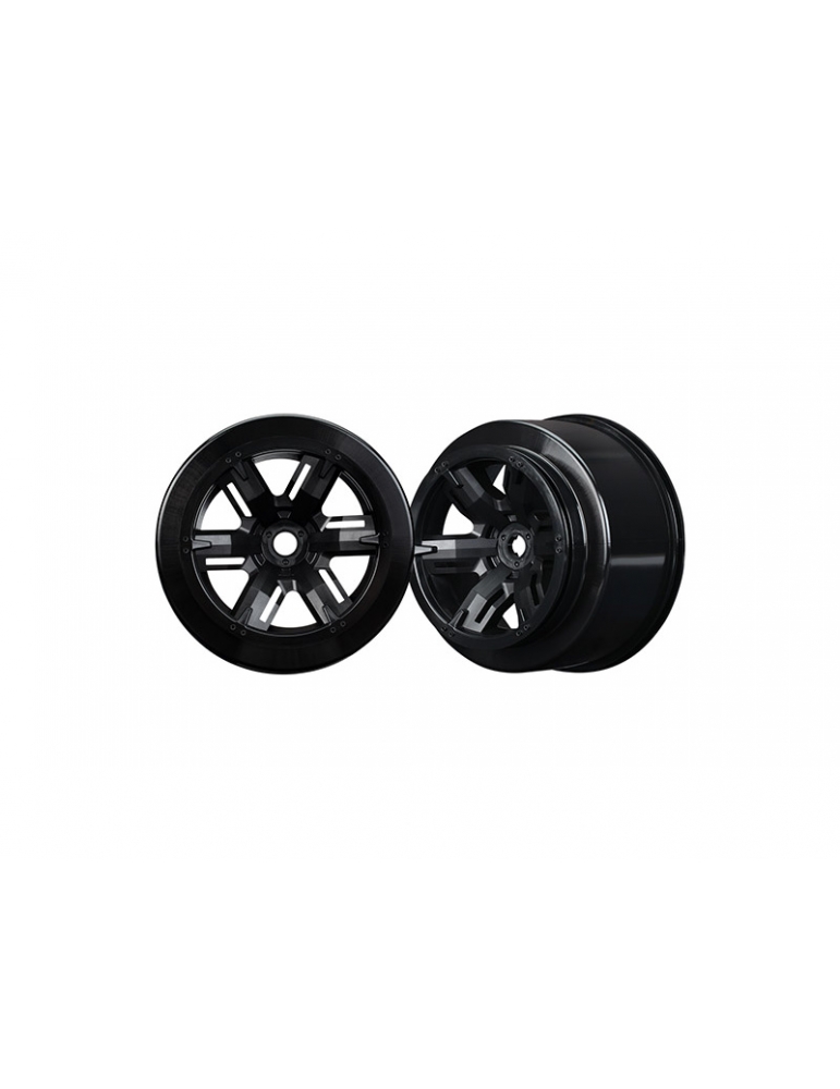 Traxxas Wheels 4.3/5.7", X-Maxx, black (pora)