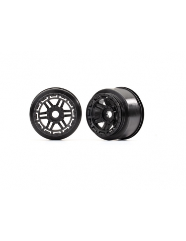Traxxas Wheels 2.8" (black) (2)