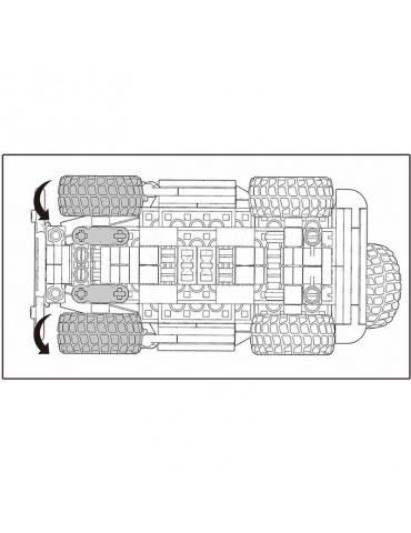 Konstruktorius Off-Road Jeep