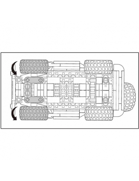 Konstruktorius Off-Road Jeep