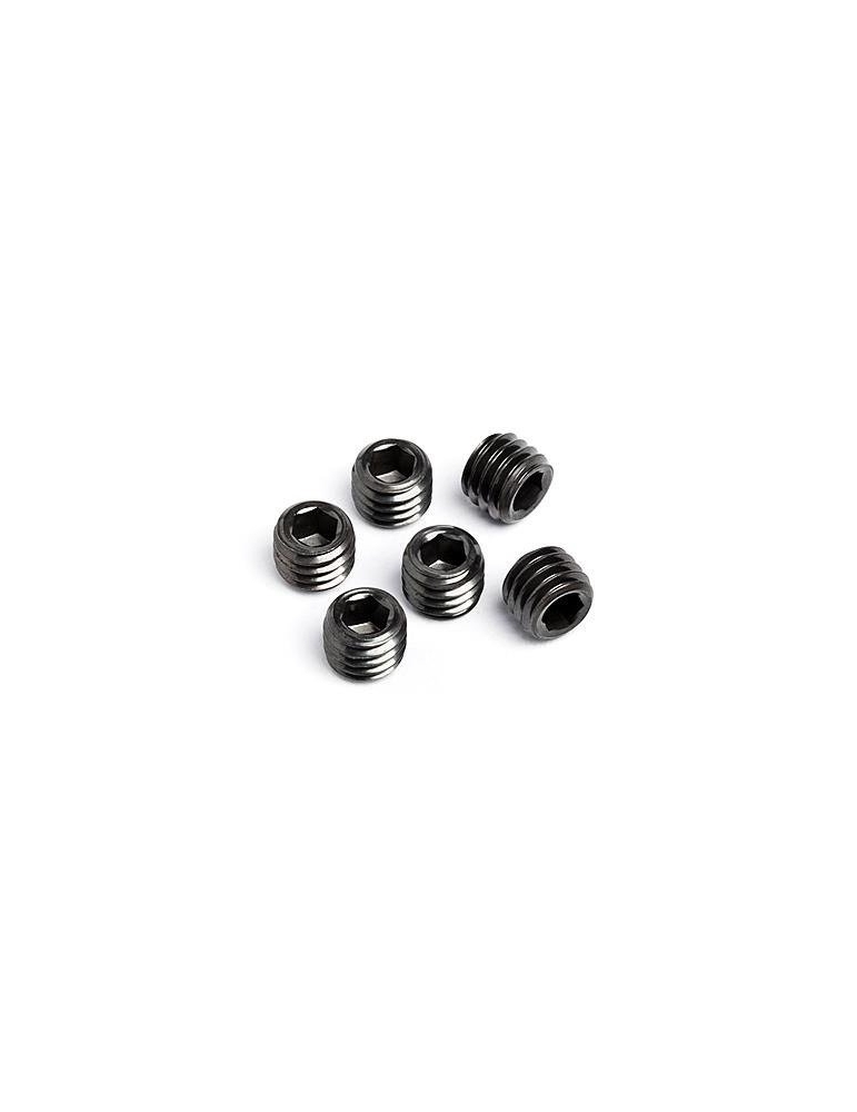 Z740 - SET SCREW M5x4mm BLACK (6pcs)