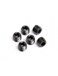 Z740 - SET SCREW M5x4mm BLACK (6pcs)