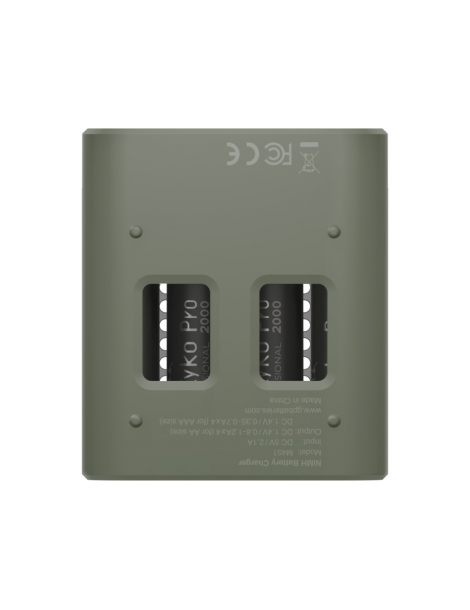 Įkroviklis GP USB Speed E451 + 4AA GP ReCyko Pro 2000