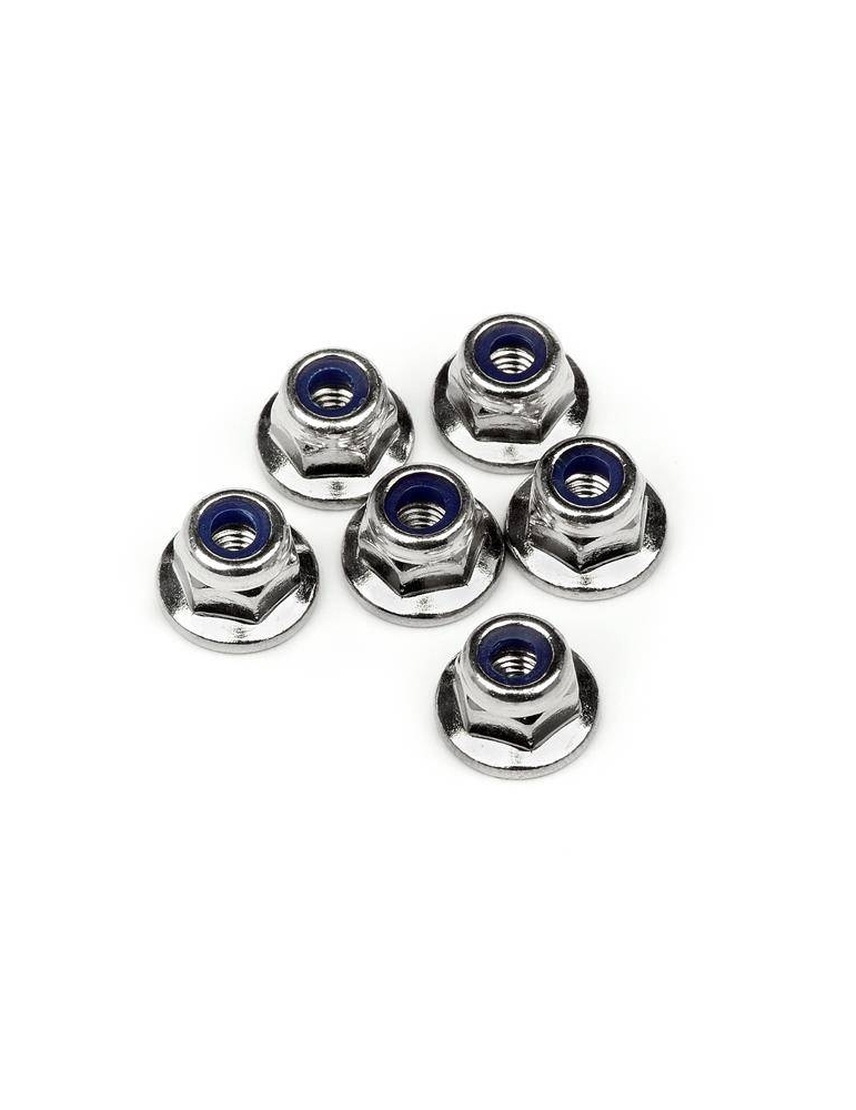 MV28041 - Flanged Lock Nut M3 6Pcs