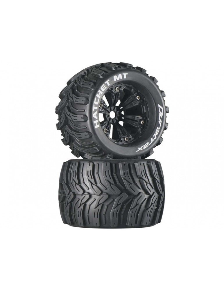 Duratrax Wheels 3.8" H17x34mm Hatchet MT C1 (2)