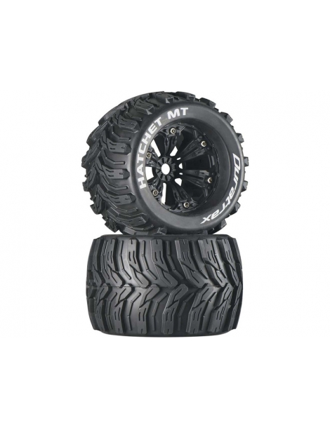 Duratrax Wheels 3.8" H17x34mm Hatchet MT C1 (2)
