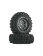 Duratrax Wheels 1.9" H12x15mm Deep Woods CR C3 Crawler Chrome (2)