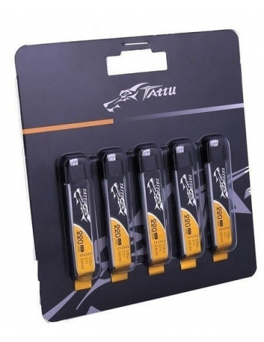  Akumuliatorius Tattu 220mAh 3,7V 45C 1S1P EFLITE 5