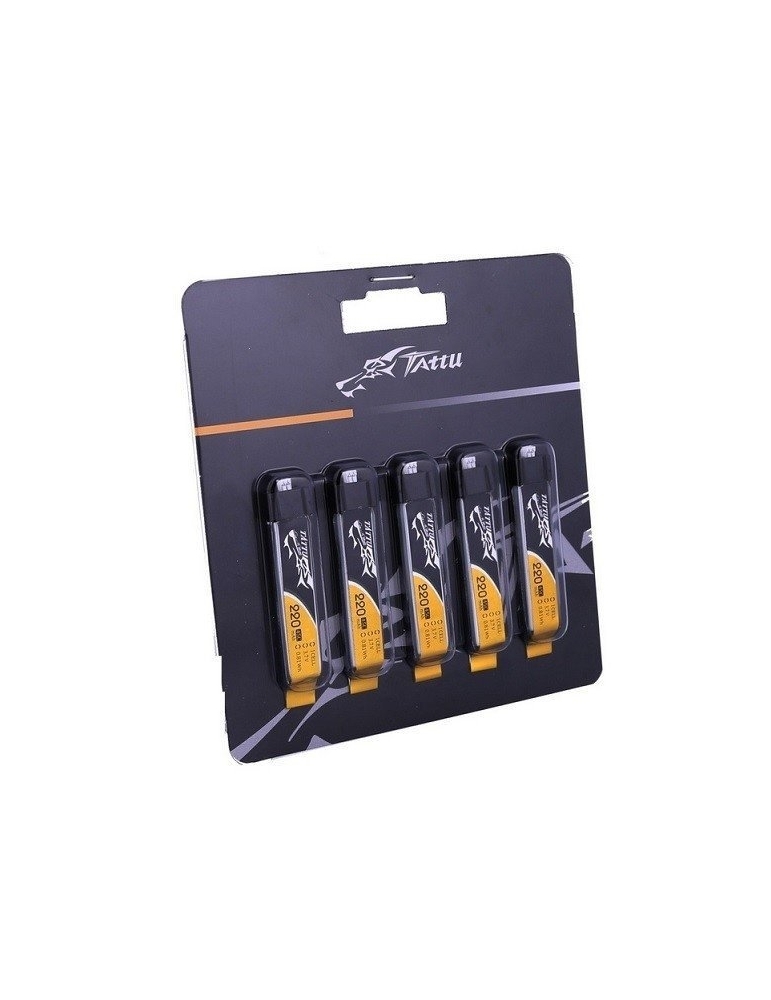  Akumuliatorius Tattu 220mAh 3,7V 45C 1S1P EFLITE 5