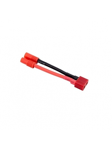 Jungtis T-Dean female į HXT 3.5mm Bullet Banana female 14AWG