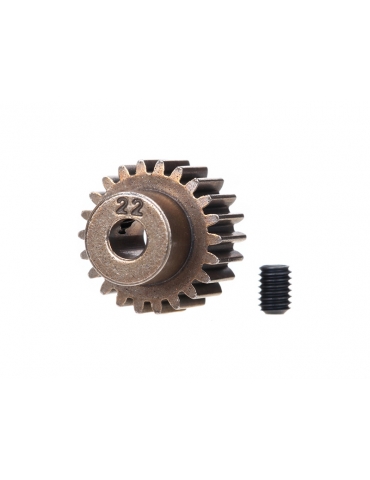 Traxxas Gear, pinion 22T 48DP/ set screw