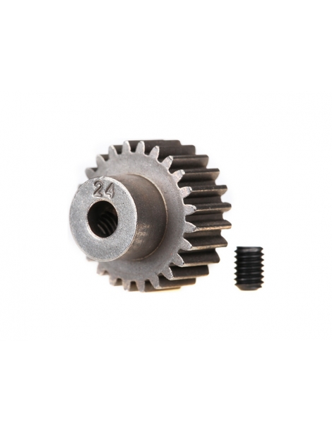 Traxxas Gear, pinion 24T 48DP/ set screw